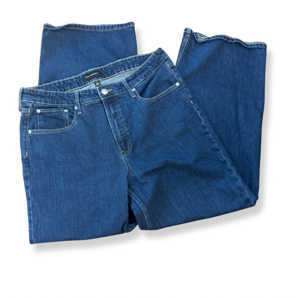 👖 Free Assembly Wide Leg Jeans | High Rise | Size 16 | Dark Wash